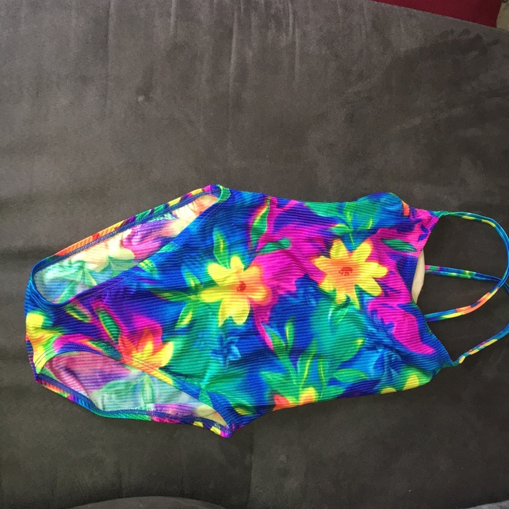 One piece bathing suit